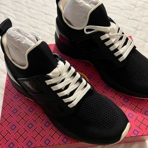 NWT Tory Burch Sneakers - Black/White